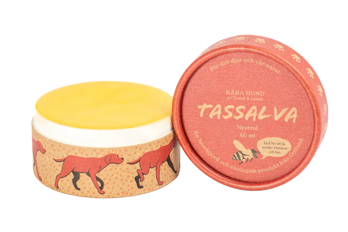Tassalva Neutral - Återfuktar, mjukgör och förebygger torra tassar