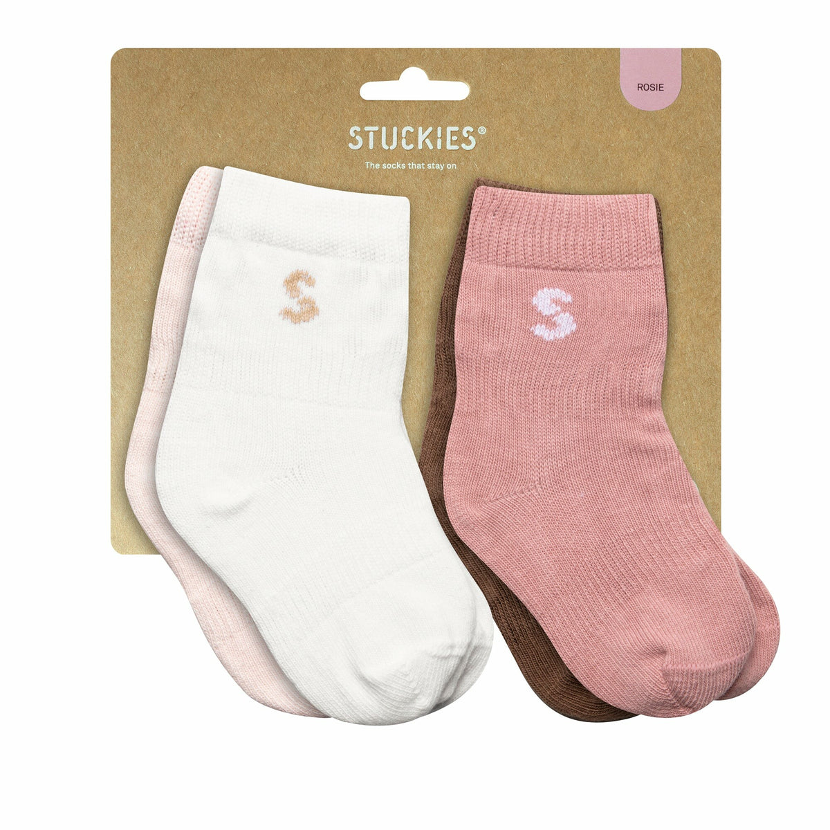 Stuckies Strumpor | 4-pack - Rosie