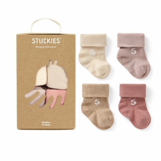 Stuckies Nyföddpresentset | 4-pack - Blossom