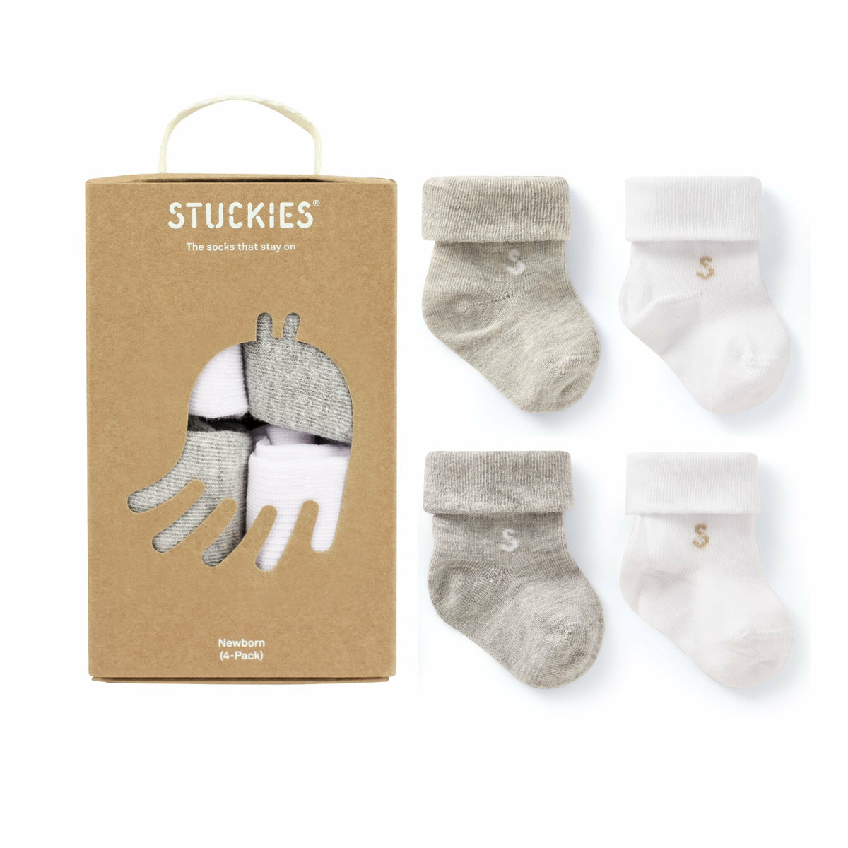 Stuckies Nyföddpresentset | 4-pack - Grunderna