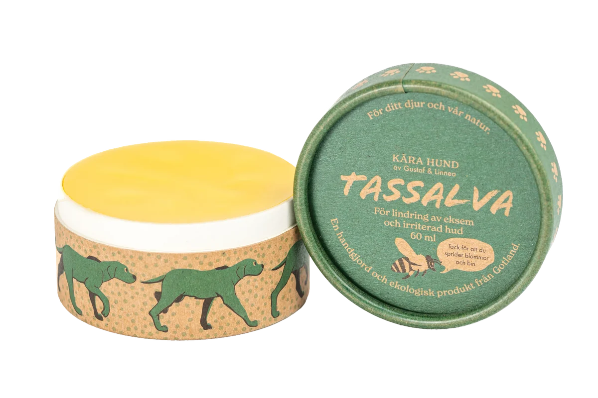 Tassalva mot Eksem - Lindrar irriterad hud och vårdar på djupet