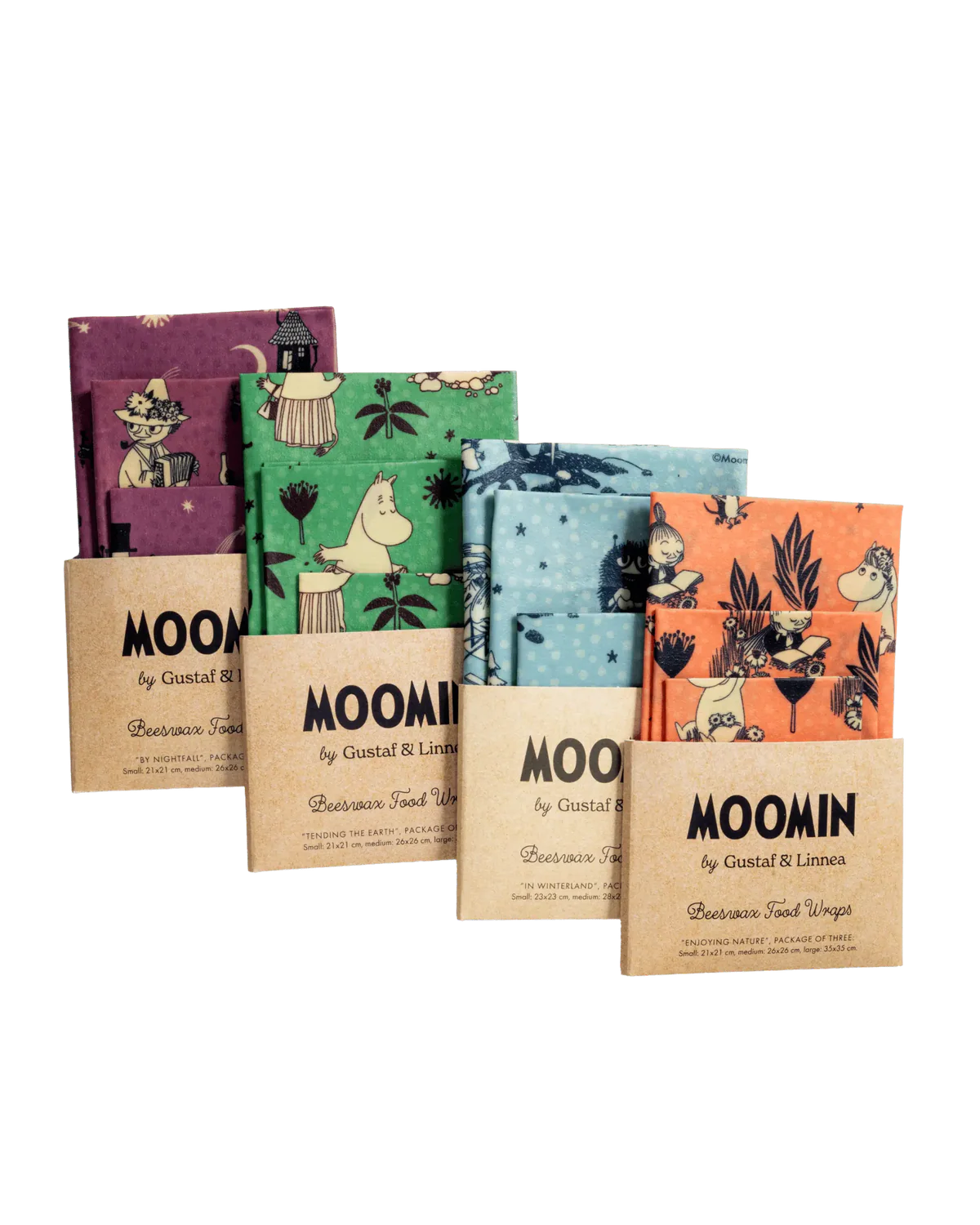 Muminmammans kök (4 pack bivaxdukar)