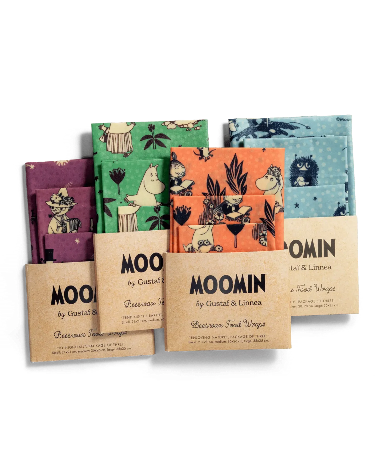 Muminmammans kök (4 pack bivaxdukar)