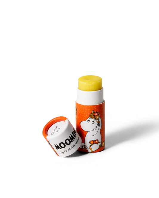 Mumin - Läppcerat - Apelsin