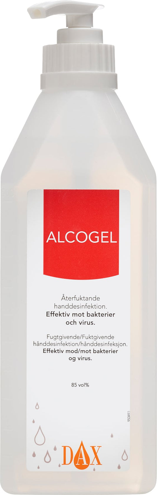 Handdesinfektion DAX Alcogel 85 600ml