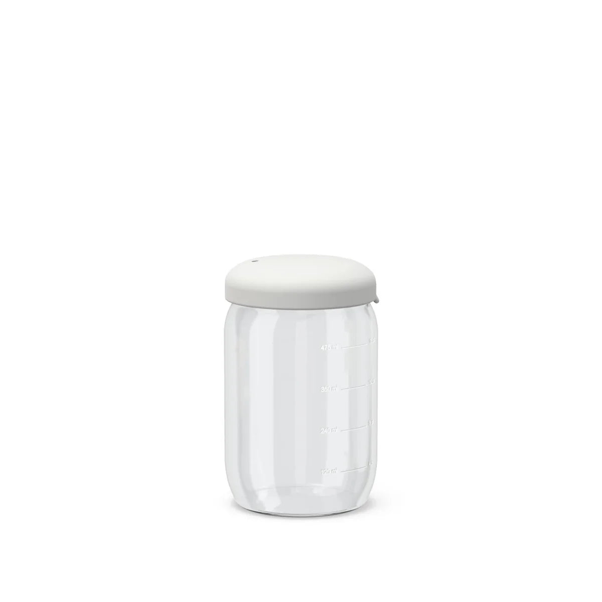 Matförvaringsburk i borosilikatglas 500 ml