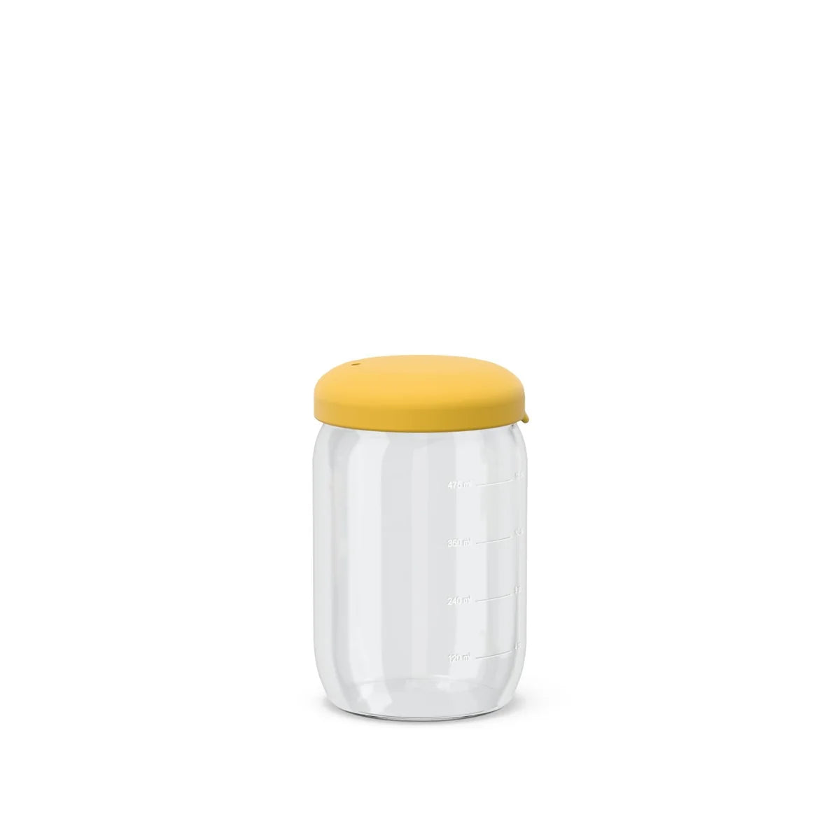 Matförvaringsburk i borosilikatglas 500 ml