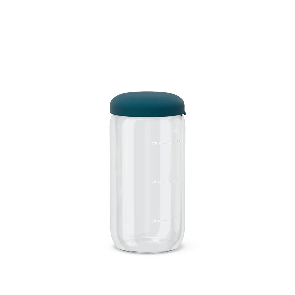 Matförvaringsburk i borosilikatglas 750 ml