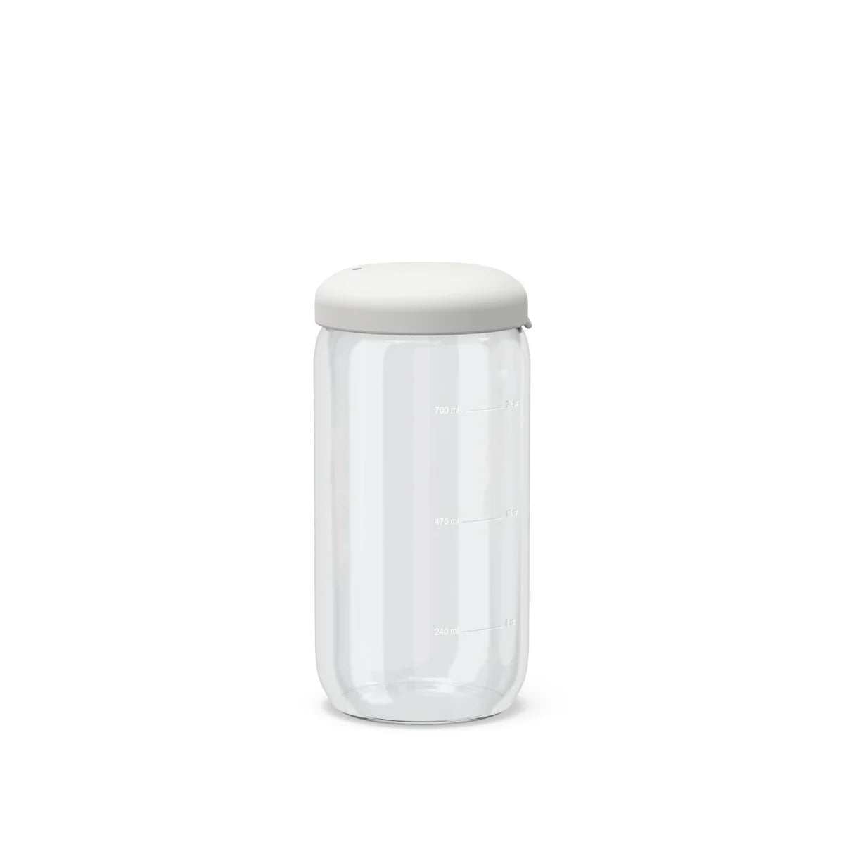 Matförvaringsburk i borosilikatglas 750 ml