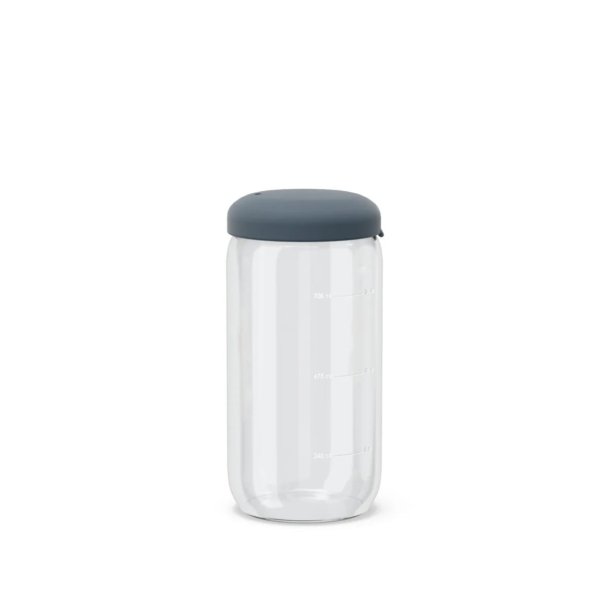 Matförvaringsburk i borosilikatglas 750 ml