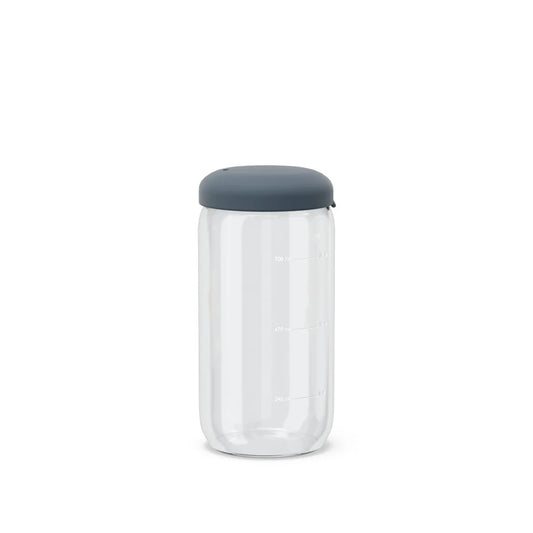 Matförvaringsburk i borosilikatglas 750 ml