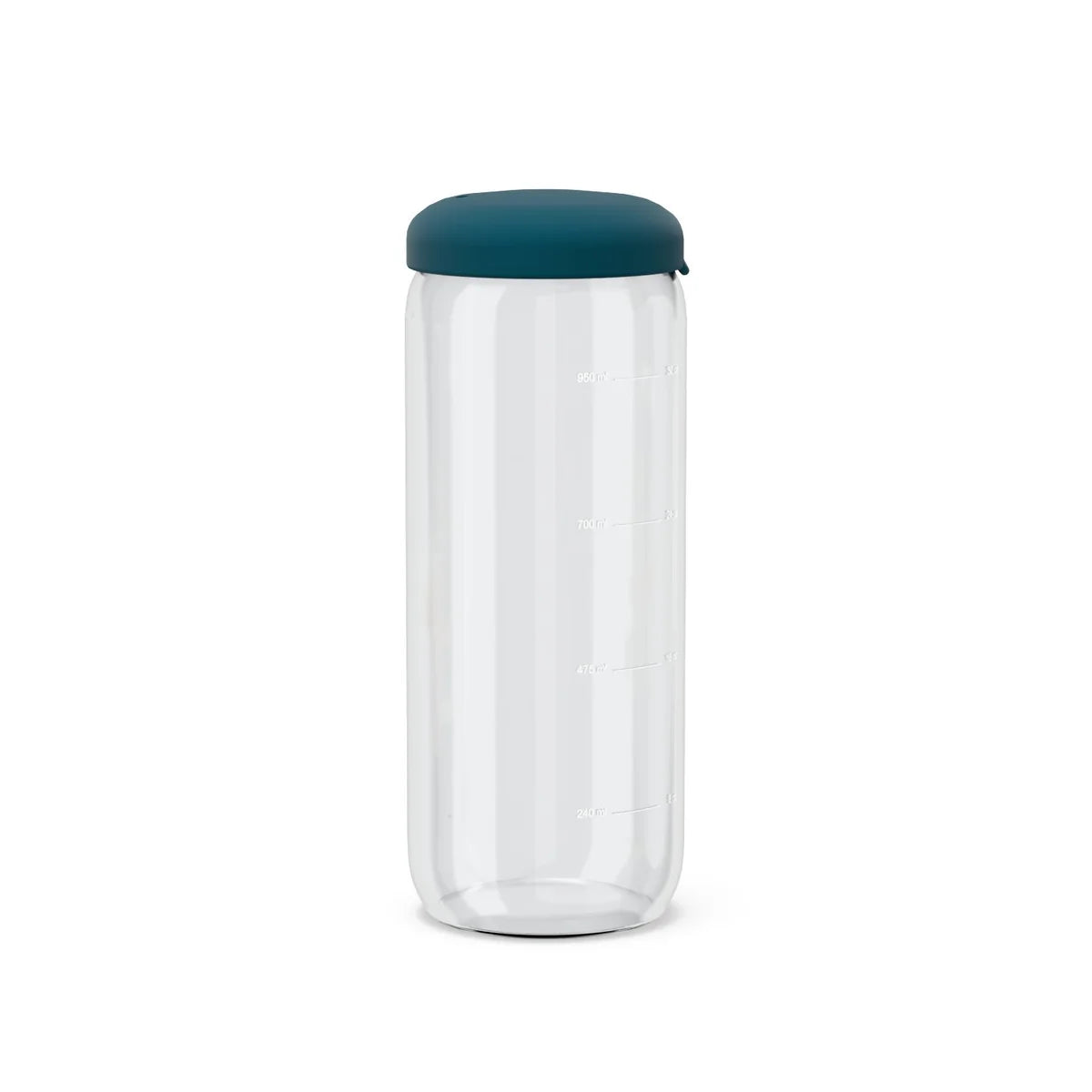 Matförvaringsburk i borosilikatglas 1000 ml