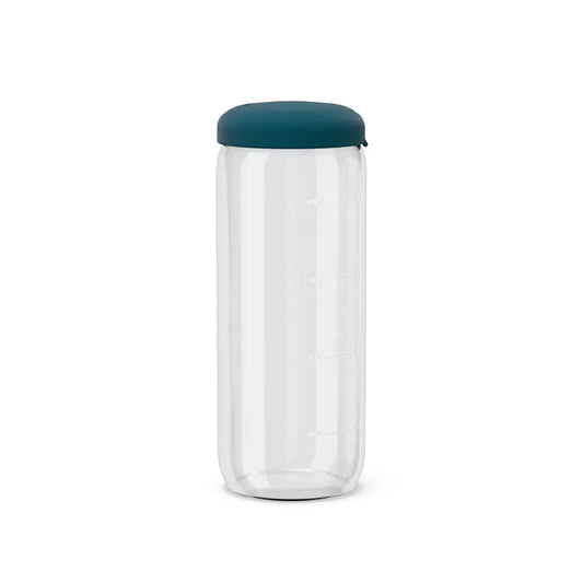Matförvaringsburk i borosilikatglas 1000 ml