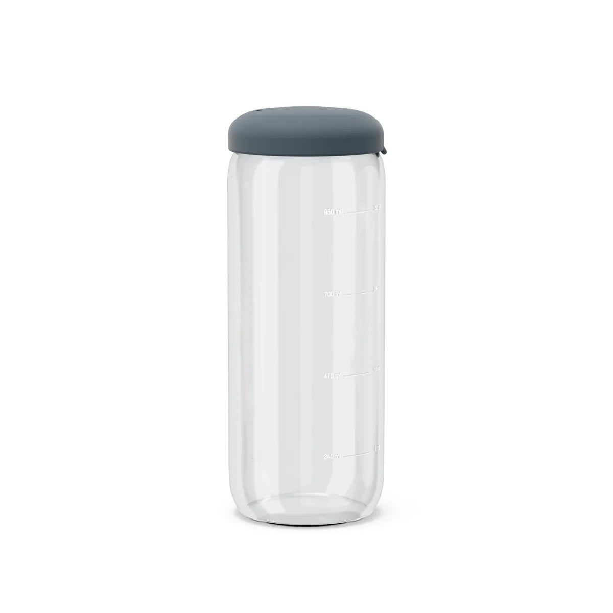 Matförvaringsburk i borosilikatglas 1000 ml